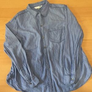 Old Navy Chambray Classic Shirt- XL